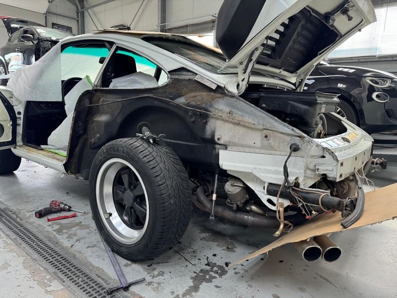 2025 Carrosserie68 Wittelsheim Carrosseie peinture Porsche 930 Turbo de 1979 -05